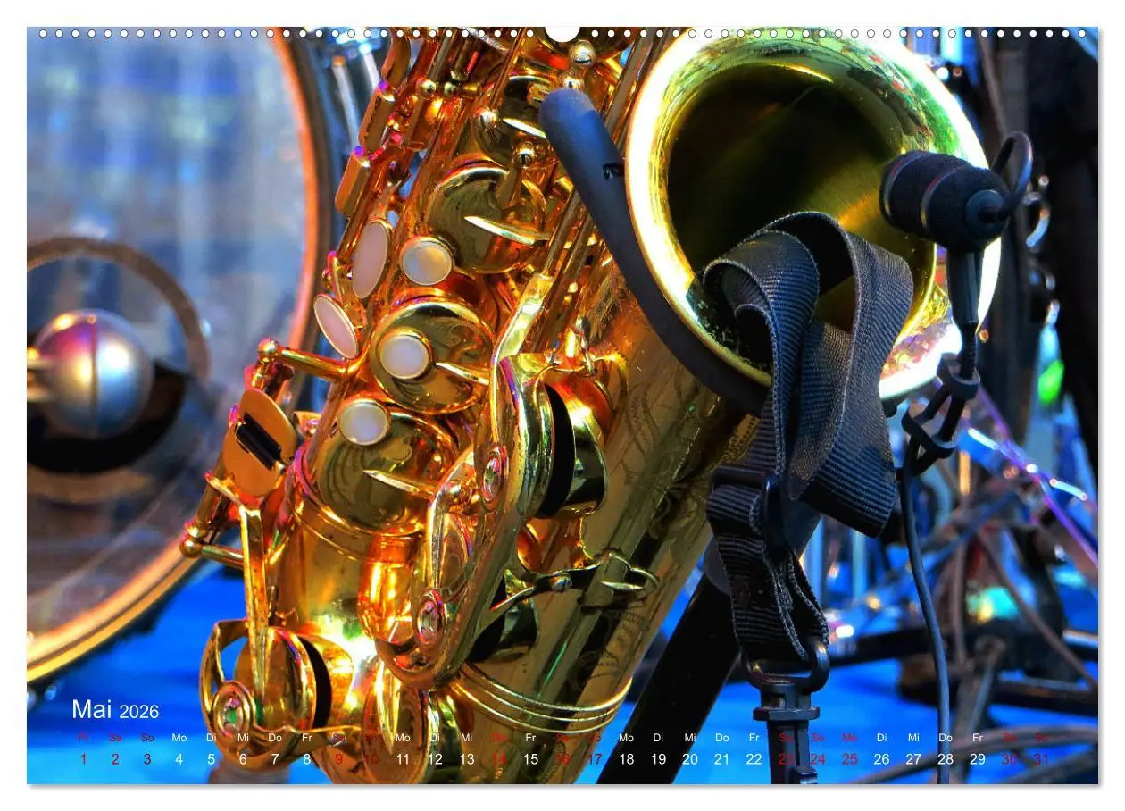 Bild: 9783457733950 | Blasinstrumente im Rampenlicht (hochwertiger Premium Wandkalender...