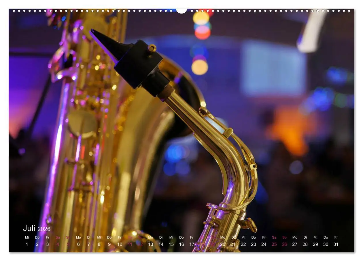 Bild: 9783457733950 | Blasinstrumente im Rampenlicht (hochwertiger Premium Wandkalender...