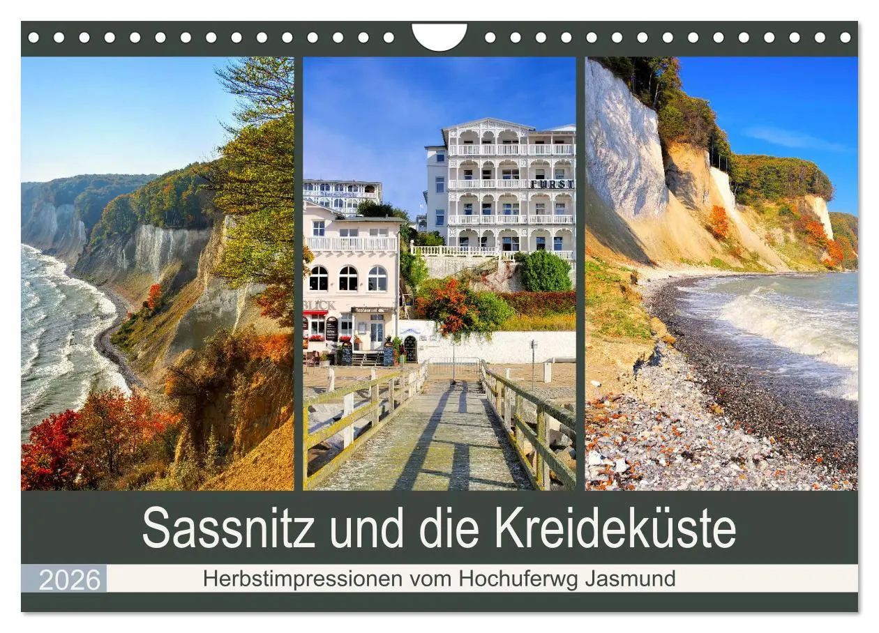 Cover: 9783457803950 | Sassnitz und die Kreideküste - Herbstimpressionen vom Hochuferweg...