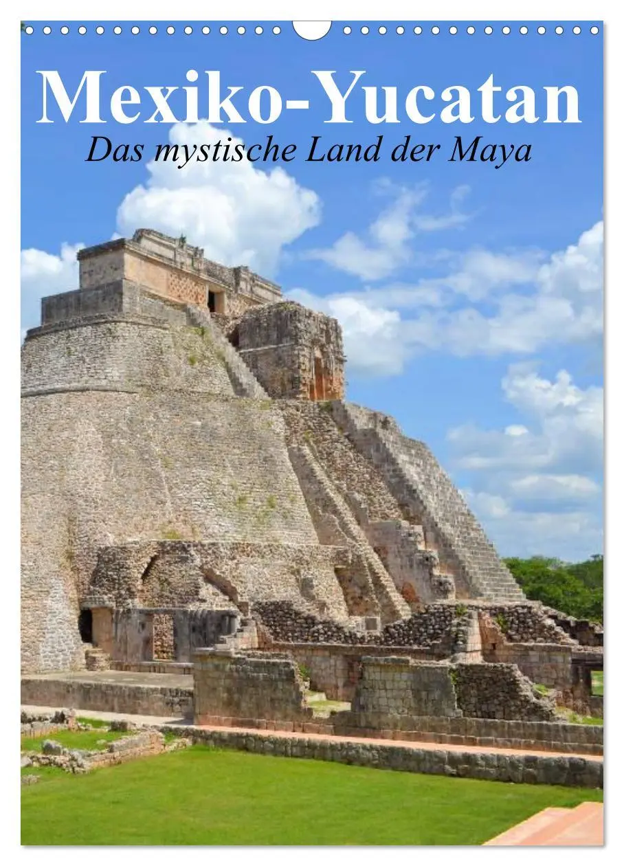Cover: 9783516443950 | Das mystische Land der Maya. Mexiko-Yucatan (Wandkalender 2026 DIN...