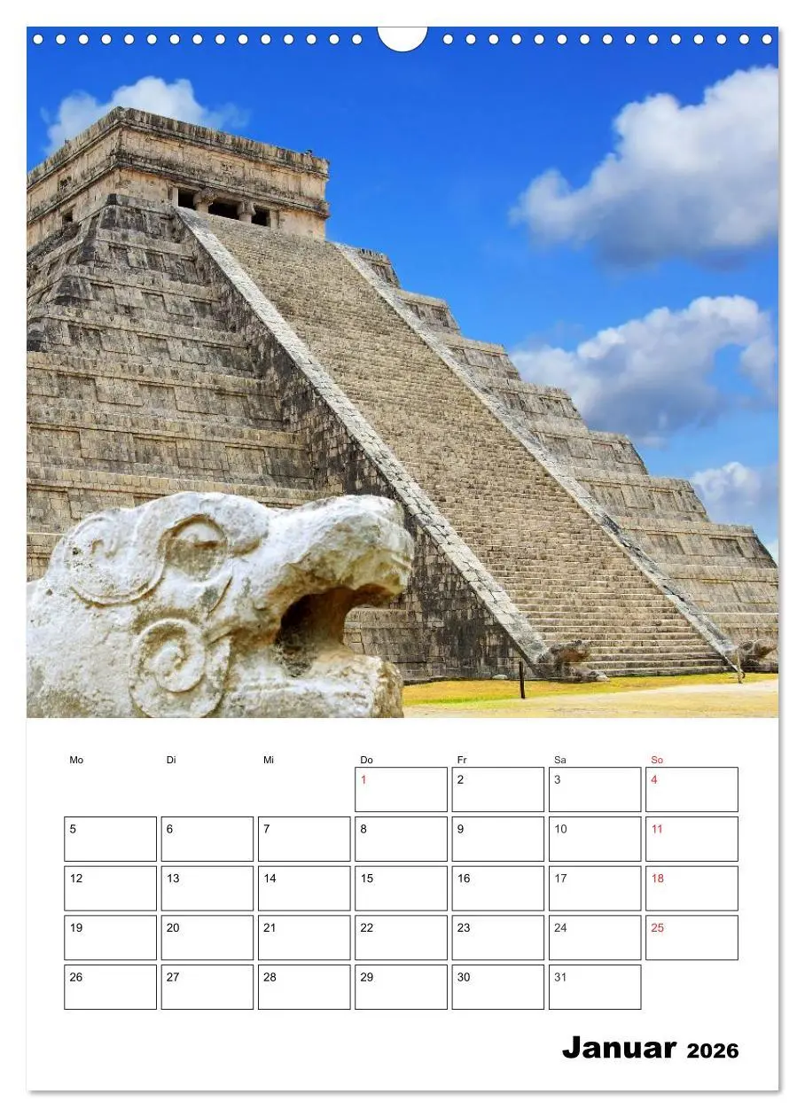 Bild: 9783516443950 | Das mystische Land der Maya. Mexiko-Yucatan (Wandkalender 2026 DIN...