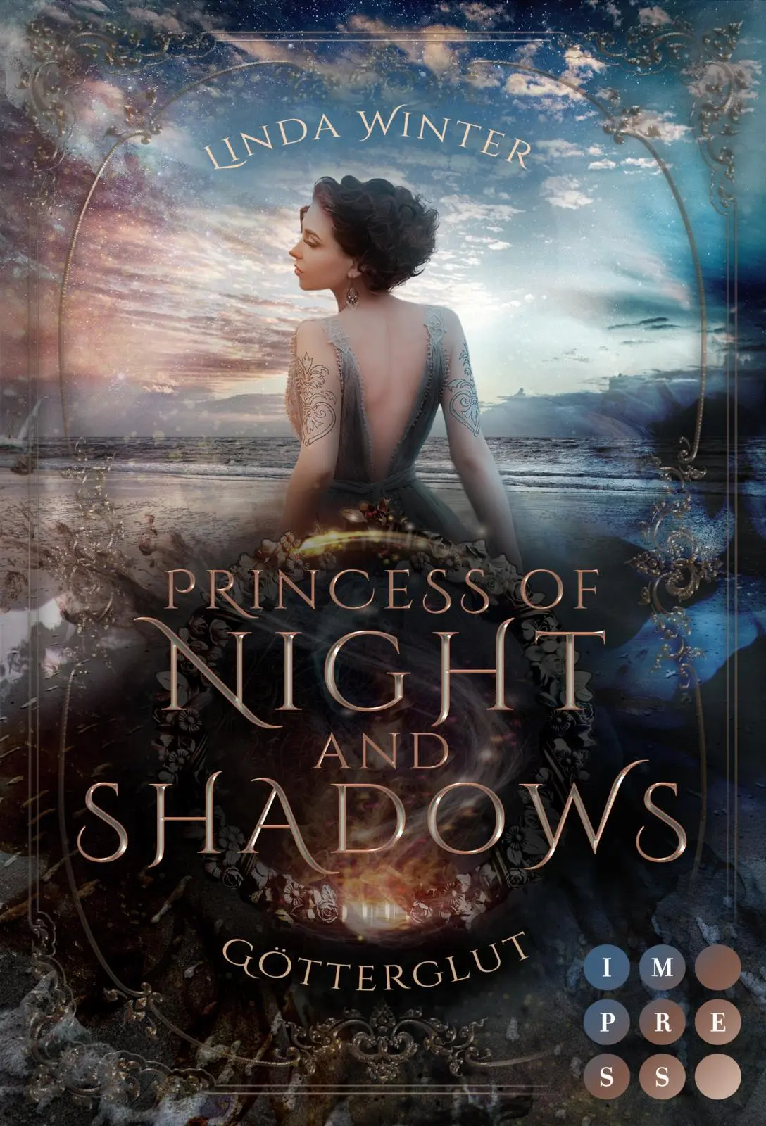 Cover: 9783551303950 | Princess of Night and Shadows. Götterglut | Linda Winter | Taschenbuch