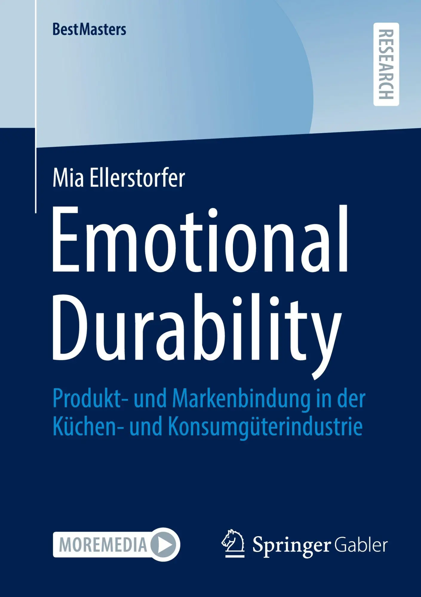 Cover: 9783658493950 | Emotional Durability | Mia Ellerstorfer | Taschenbuch | BestMasters