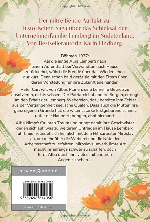 Rückseite: 9782496714050 | Böhmische Hoffnung | Karin Lindberg | Taschenbuch | 304 S. | Deutsch