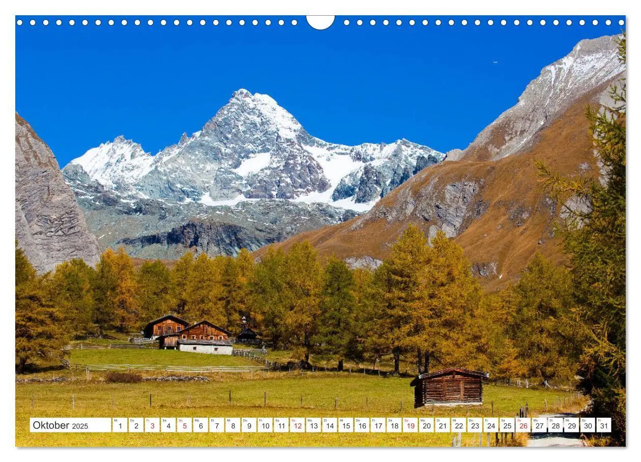 Bild: 9783435154050 | Kals am Großglockner (Wandkalender 2025 DIN A3 quer), CALVENDO...