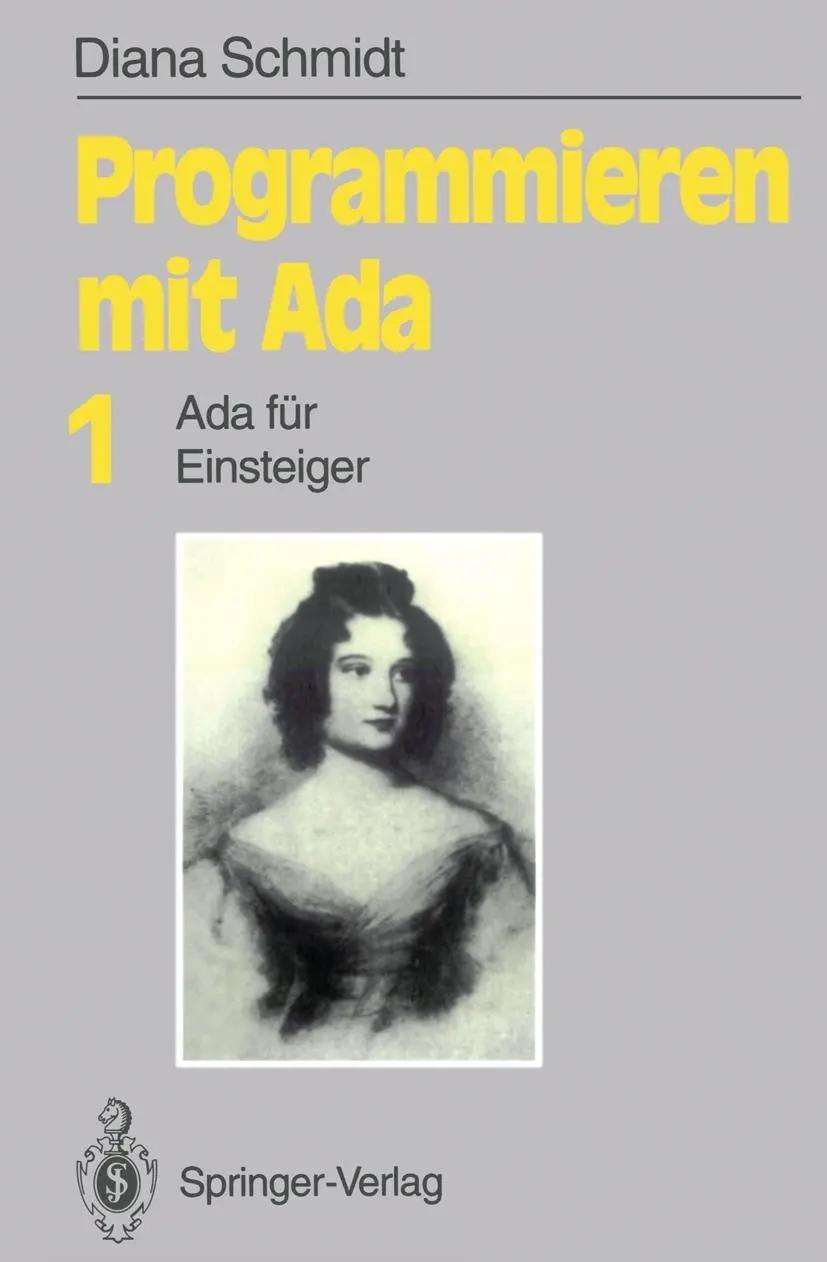 Cover: 9783540544050 | Programmieren mit Ada | Ada für Einsteiger | Diana Schmidt | Buch | xi