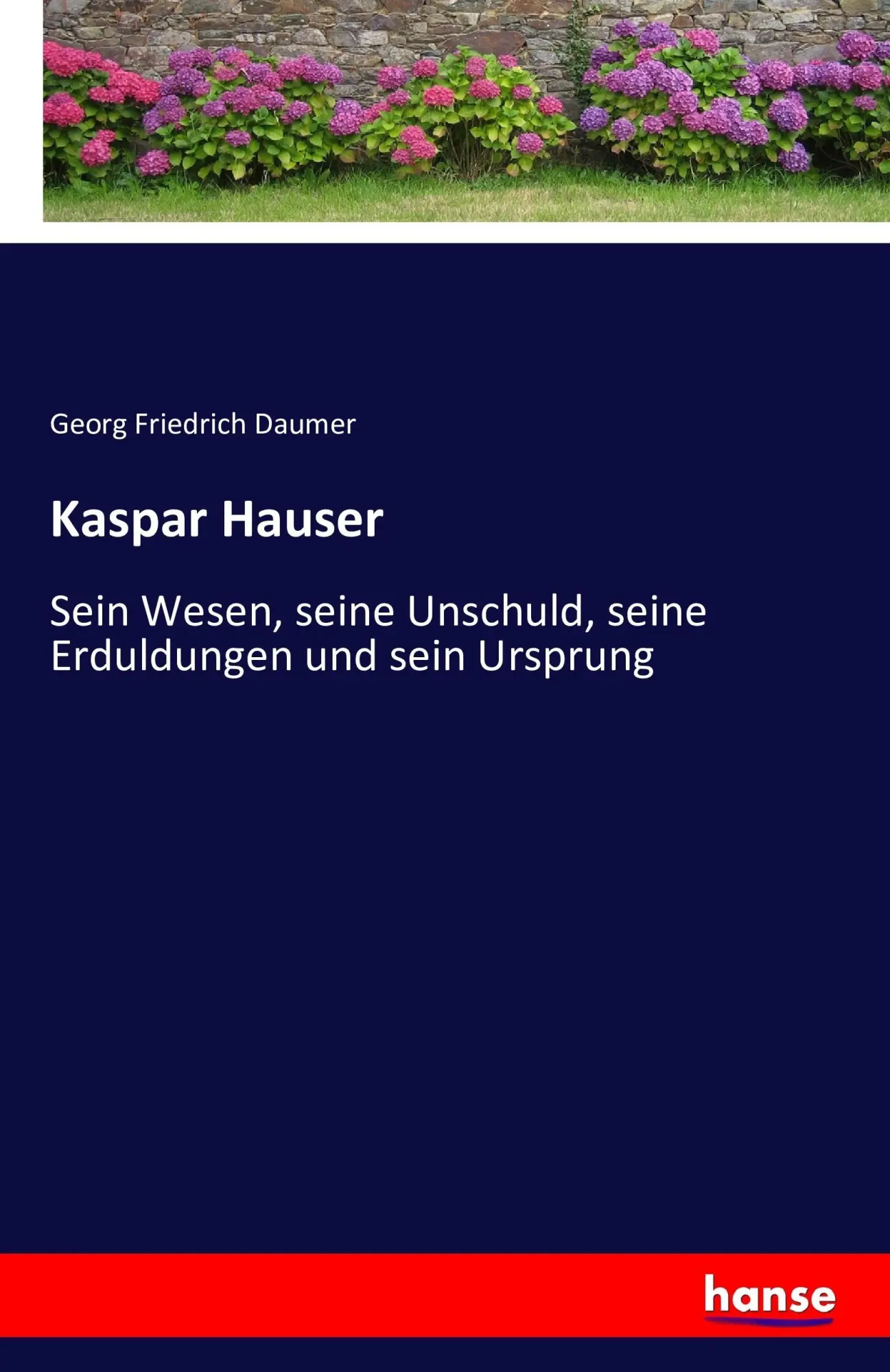 Cover: 9783742814050 | Kaspar Hauser | Georg Friedrich Daumer | Taschenbuch | 492 S. | 2016