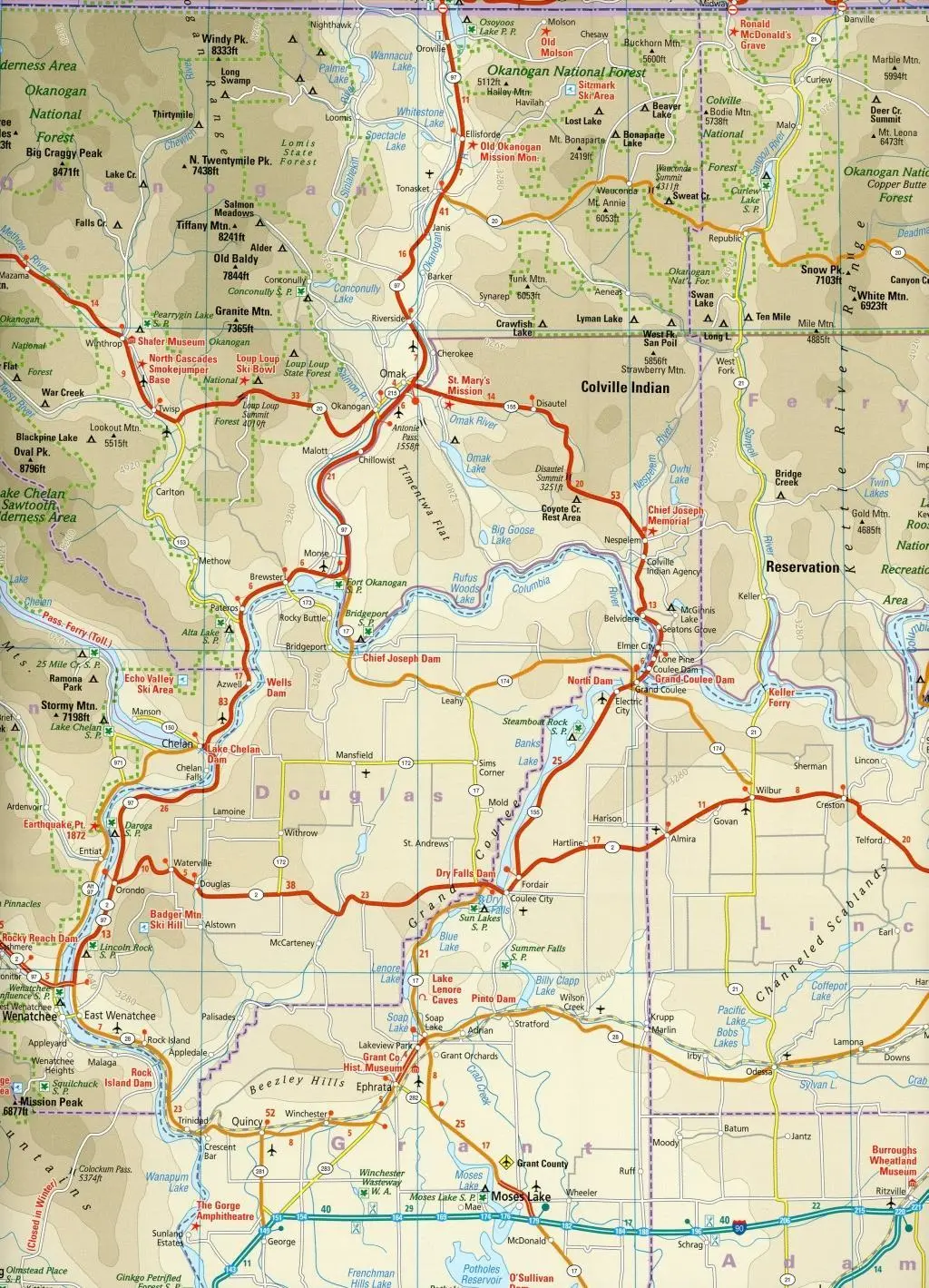 Bild: 9783831774050 | Reise Know-How Landkarte USA 01, Nordwest (1:750.000) : Washington...