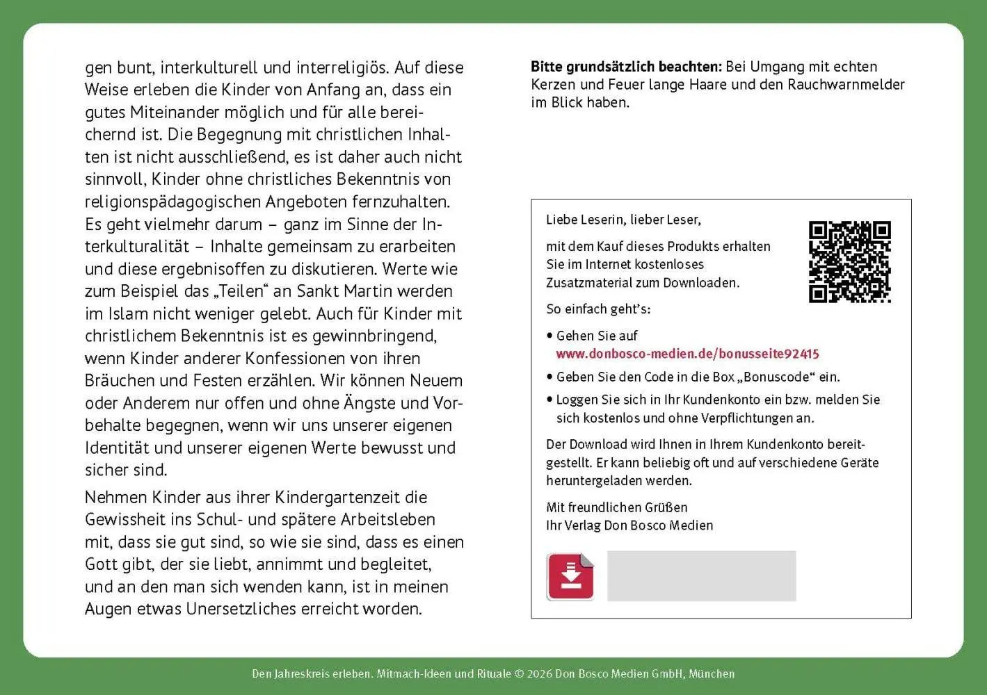Bild: 4260694924150 | Den Jahreskreis erleben. 30 Mitmach-Ideen und Rituale | Huber | Buch