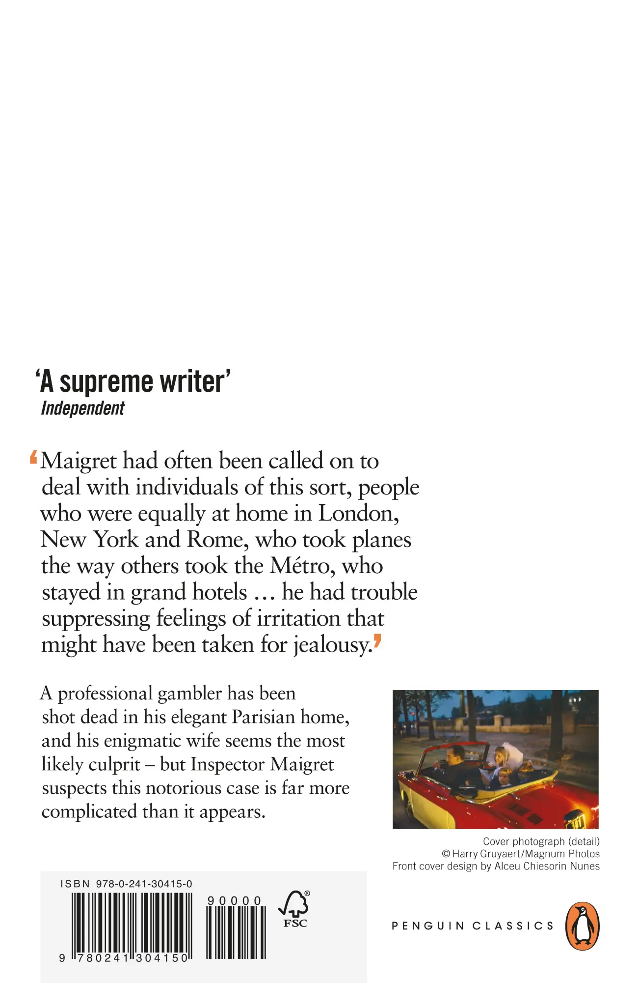 Rückseite: 9780241304150 | Maigret and the Nahour Case | Georges Simenon | Taschenbuch | Englisch
