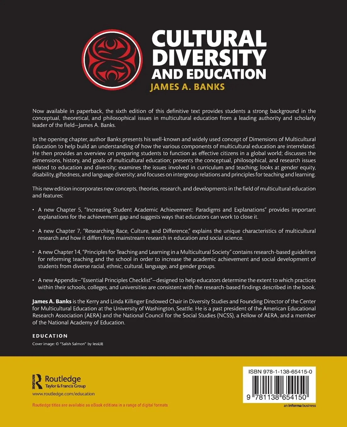 Rückseite: 9781138654150 | Cultural Diversity and Education | James A Banks | Taschenbuch | 2015
