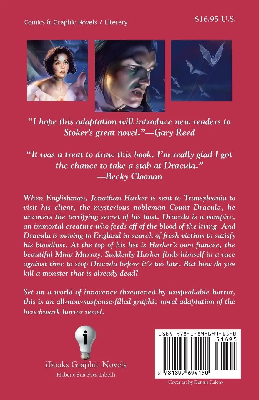 Rückseite: 9781899694150 | Dracula-The Graphic Novel | Bram Stoker | Taschenbuch | Englisch