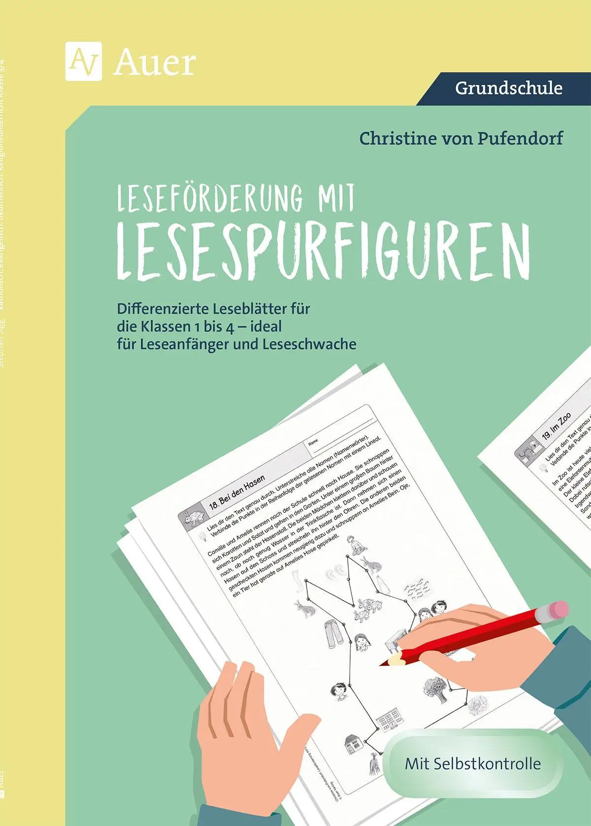 Cover: 9783403084150 | Leseförderung mit Lesespurfiguren | Christine von Pufendorf | 64 S.