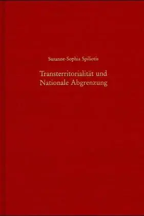Transterritorialität und nationale Abgrenzung