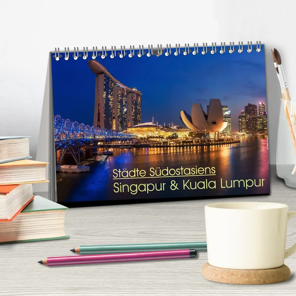 Bild: 9783516014150 | Städte Südostasiens - Singapur &amp; Kuala Lumpur (Tischkalender 2026...