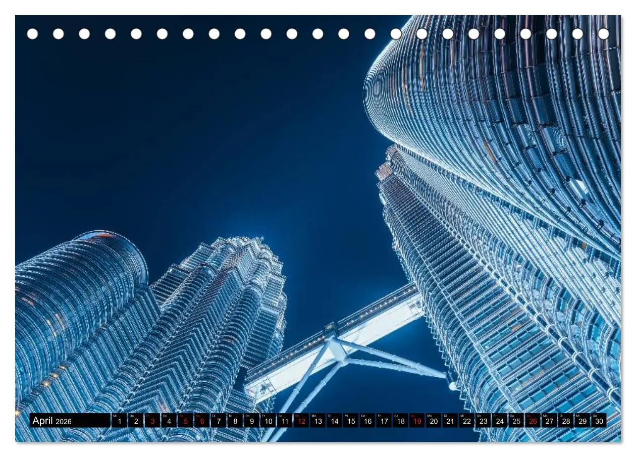 Bild: 9783516014150 | Städte Südostasiens - Singapur &amp; Kuala Lumpur (Tischkalender 2026...