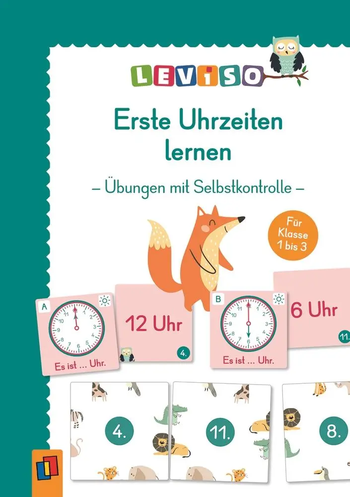 Cover: 9783834664150 | Erste Uhrzeiten lernen | Übungen mit Selbstkontrolle | Hanna Schenck