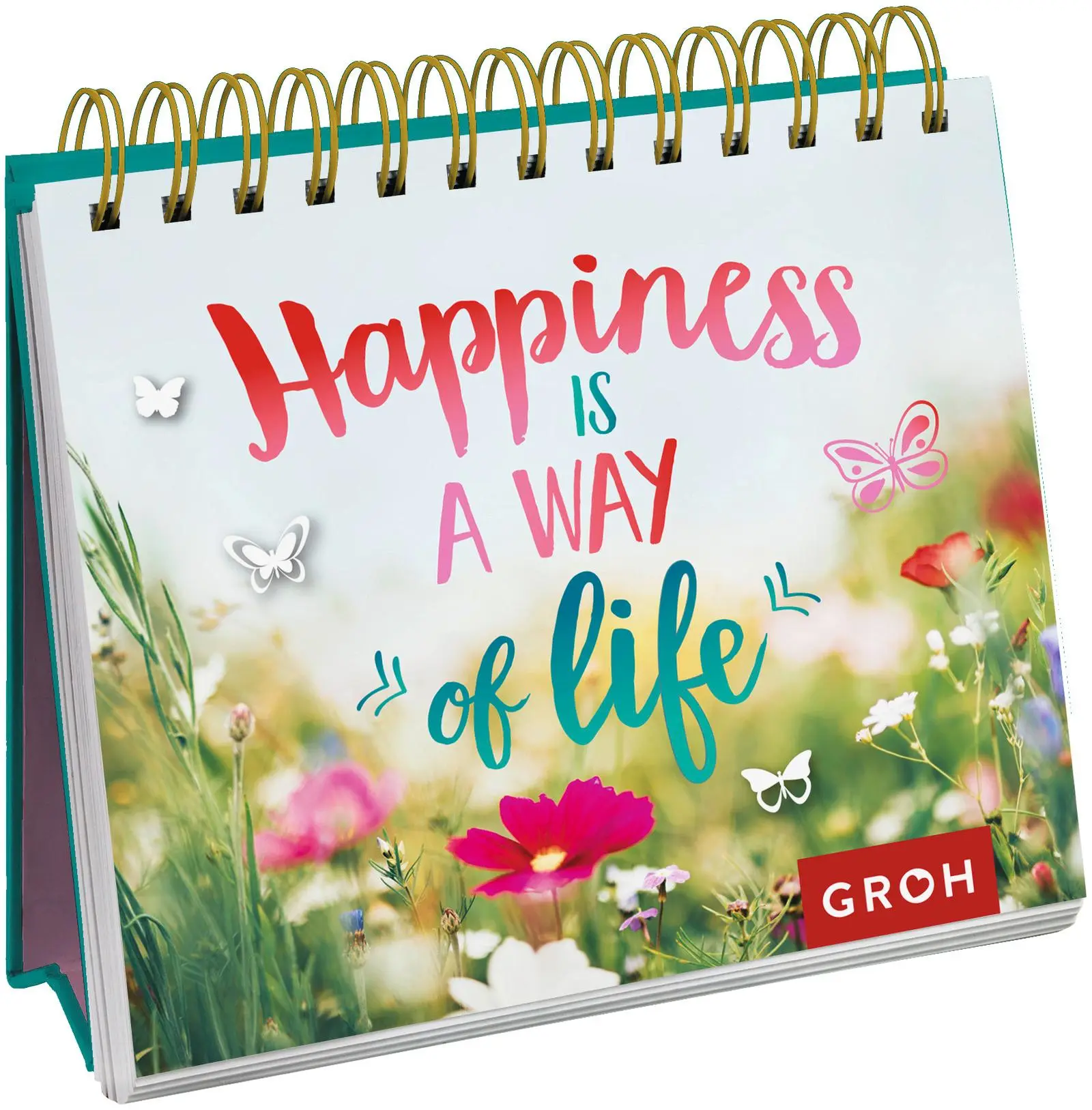 Cover: 9783848524150 | Happiness is a way of life | Groh Verlag | Taschenbuch | Spiralbindung