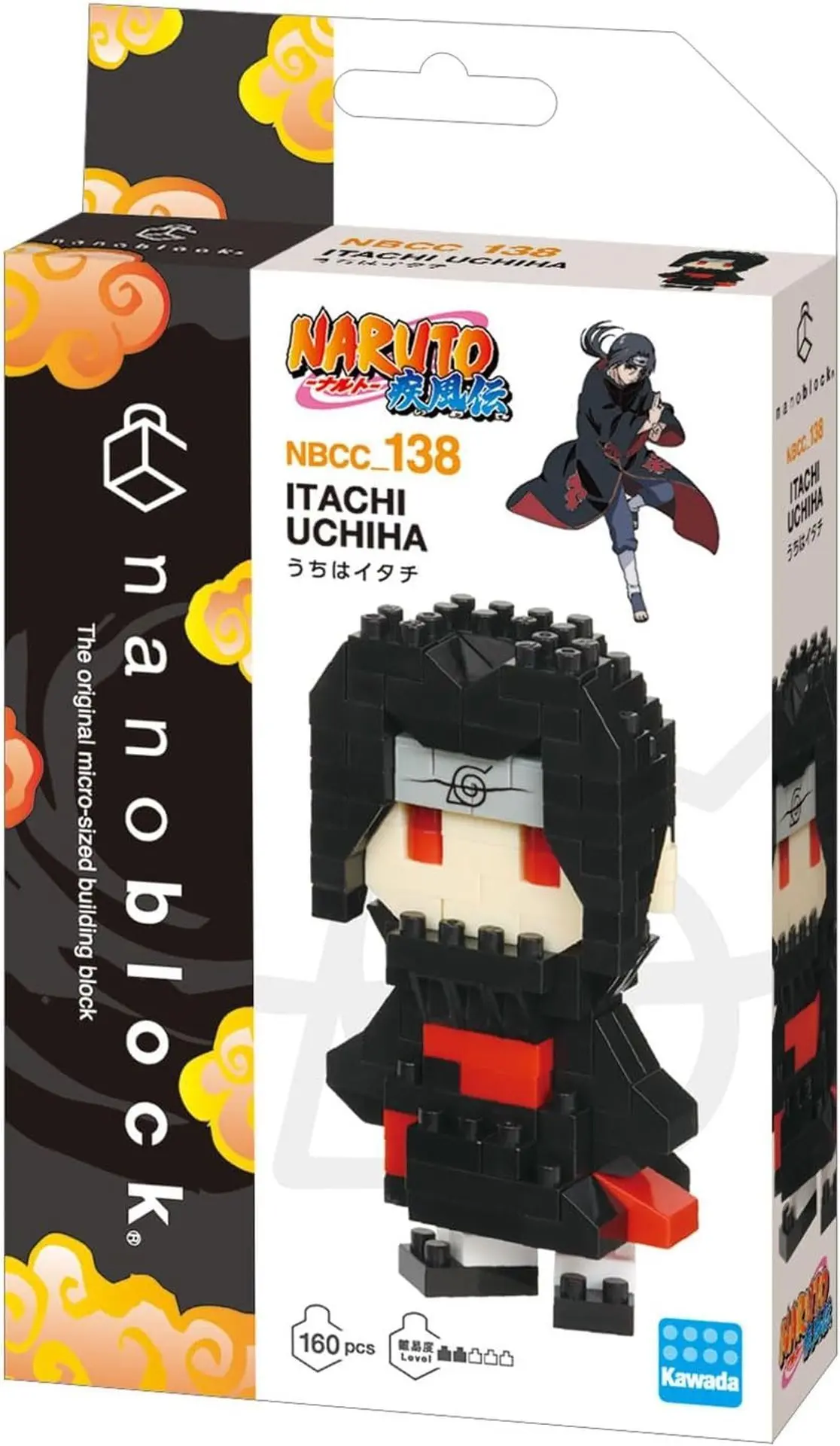Cover: 4972825224250 | Nanoblock - Naruto Shippuden - Itachi Uchiwa - 160 Teile | Bandai