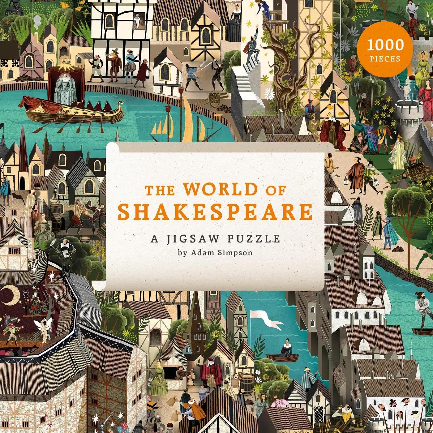 Cover: 9781786274250 | The World of Shakespeare 1000 Piece Puzzle | 1000 Piece Jigsaw Puzzle