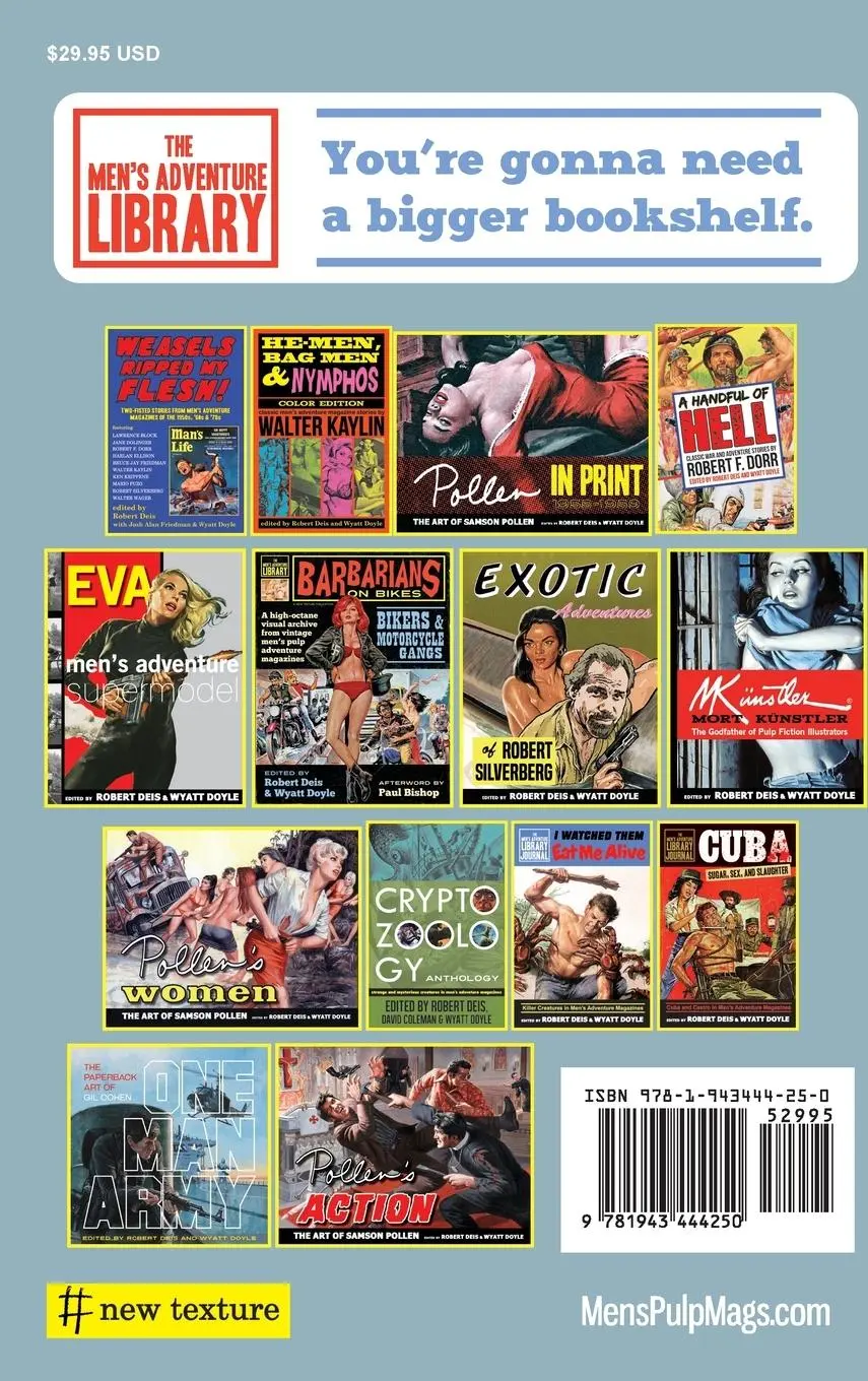 Rückseite: 9781943444250 | Maneaters | Killer Sharks in Men's Adventure Magazines | Deis (u. a.)