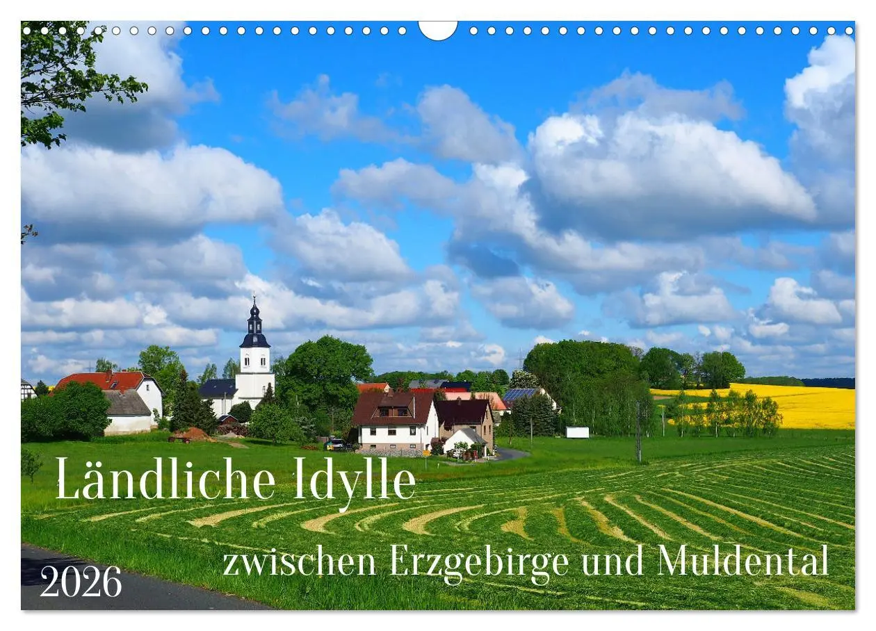 Cover: 9783457914250 | Ländliche Idylle zwischen Erzgebirge und Muldental (Wandkalender...