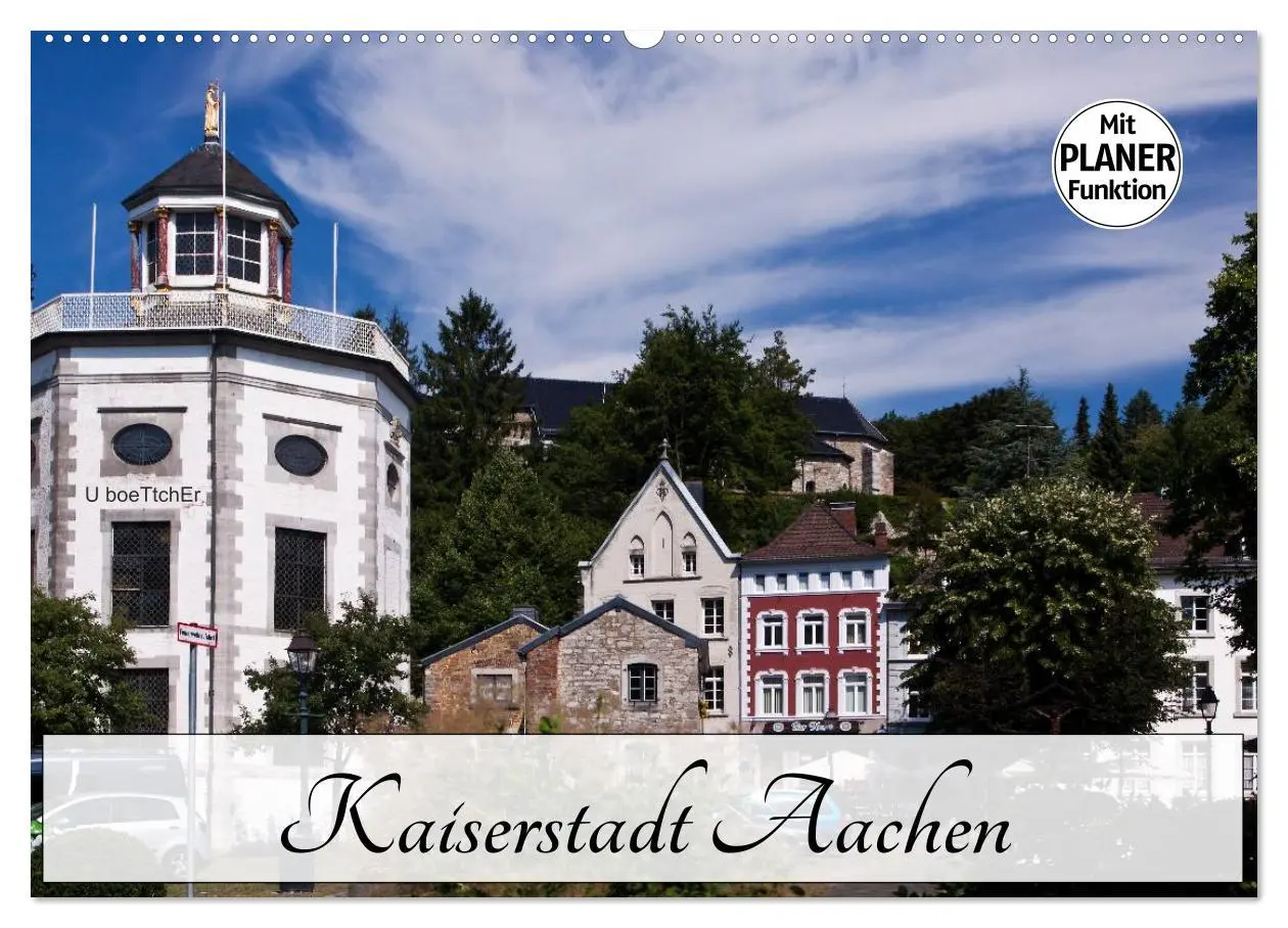 Cover: 9783516004250 | Kaiserstadt Aachen (Wandkalender 2026 DIN A2 quer), CALVENDO...