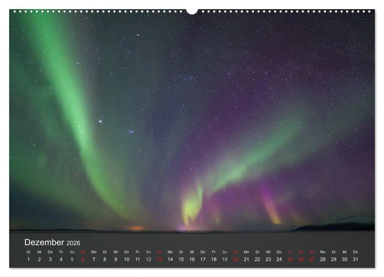 Bild: 9783516174250 | Lappland 2026 (Wandkalender 2026 DIN A2 quer), CALVENDO Monatskalender
