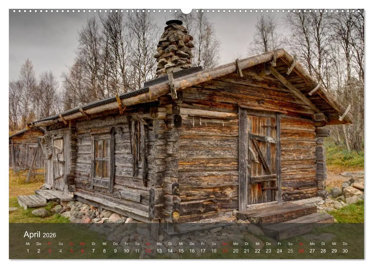 Bild: 9783516174250 | Lappland 2026 (Wandkalender 2026 DIN A2 quer), CALVENDO Monatskalender