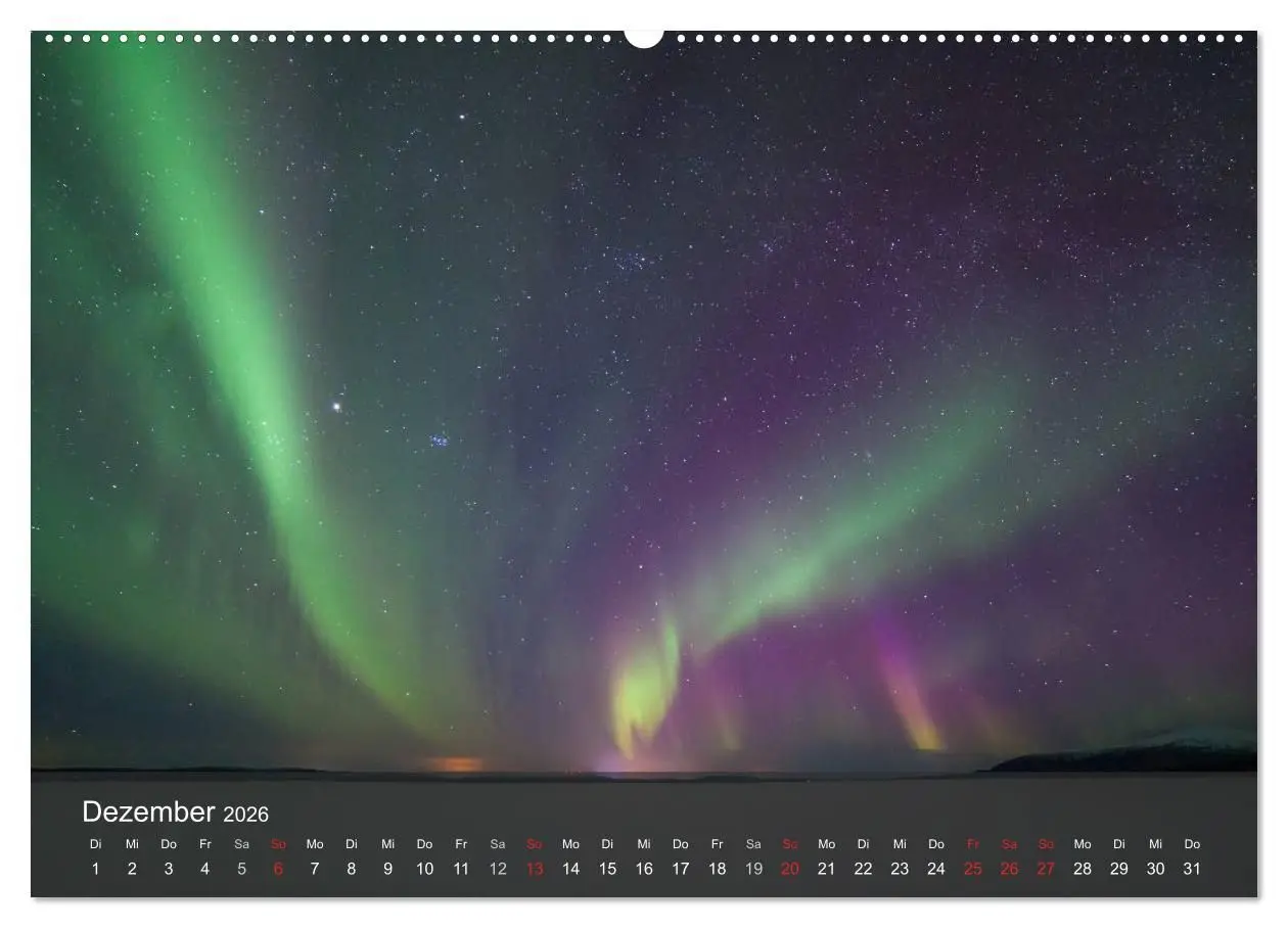 Bild: 9783516174250 | Lappland 2026 (Wandkalender 2026 DIN A2 quer), CALVENDO Monatskalender