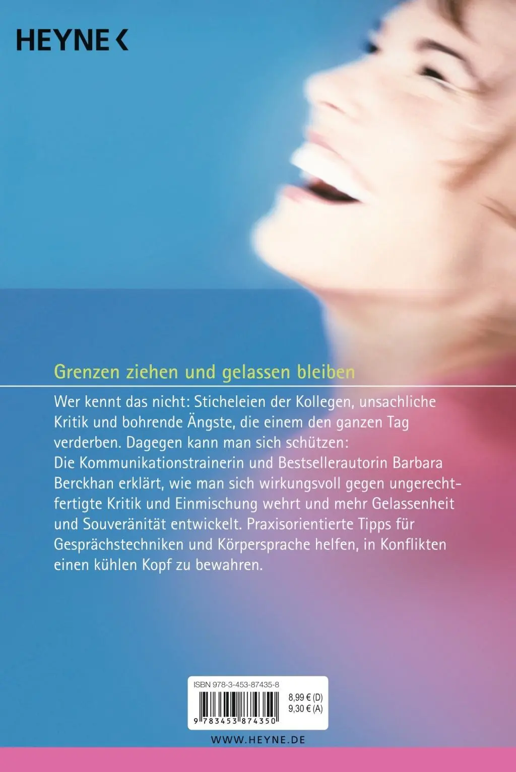 Bild: 9783453874350 | So bin ich unverwundbar | Barbara Berckhan | Taschenbuch | 176 S.