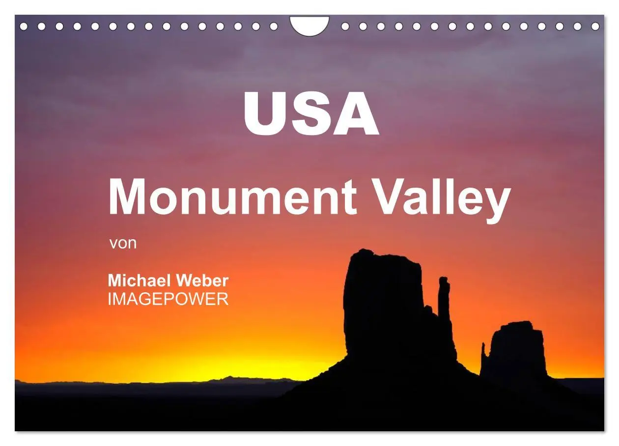 Cover: 9783516234350 | USA - Monument Valley (Wandkalender 2026 DIN A4 quer), CALVENDO...