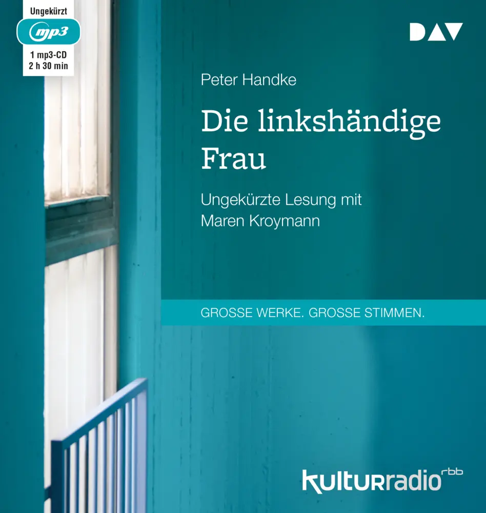 Cover: 9783742404350 | Die linkshändige Frau,1 Audio-CD, 1 MP3 | Peter Handke | Audio-CD