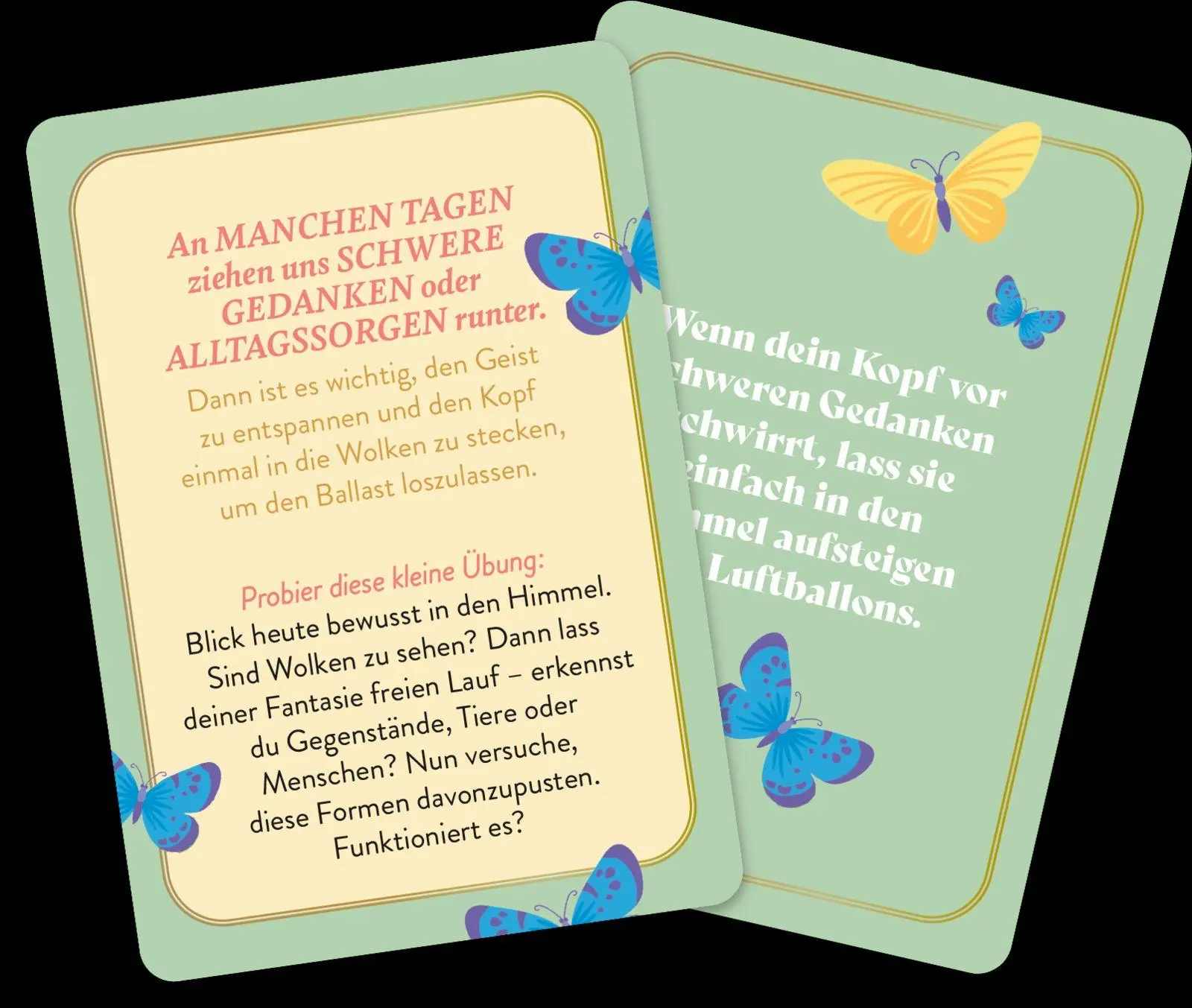Bild: 9783848504350 | Kartenset: Gute-Laune-Mantras | Groh Verlag | Taschenbuch | Schachtel