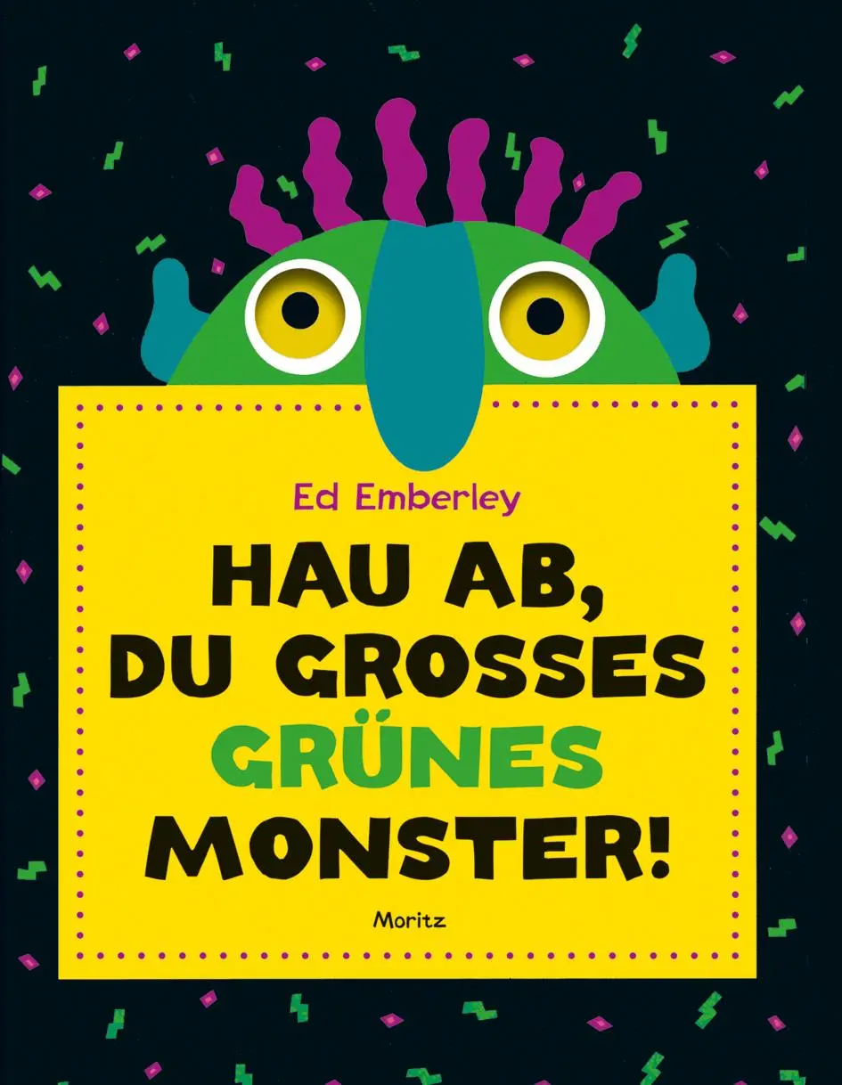 Cover: 9783895654350 | Hau ab, du großes grünes Monster! | Ed Emberley | Buch | 32 S. | 2022