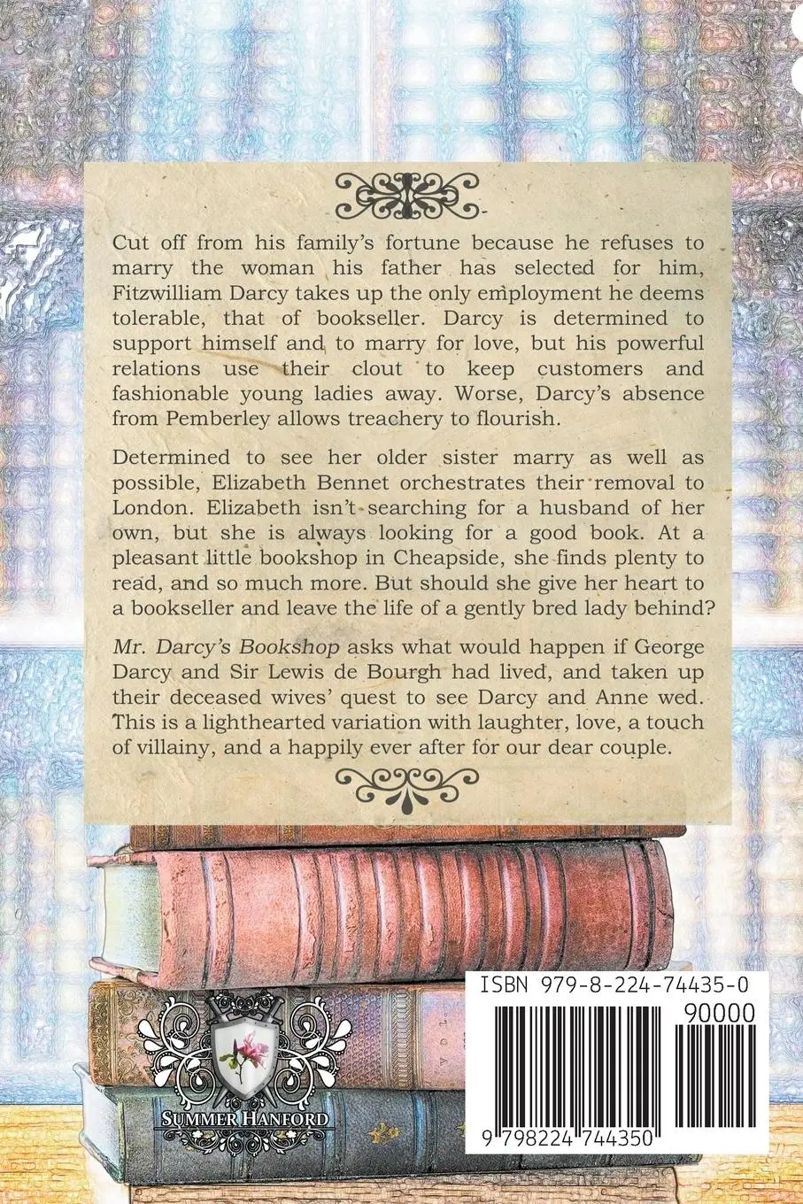 Rückseite: 9798224744350 | Mr. Darcy's Bookshop | Summer Hanford | Taschenbuch | Englisch | 2023