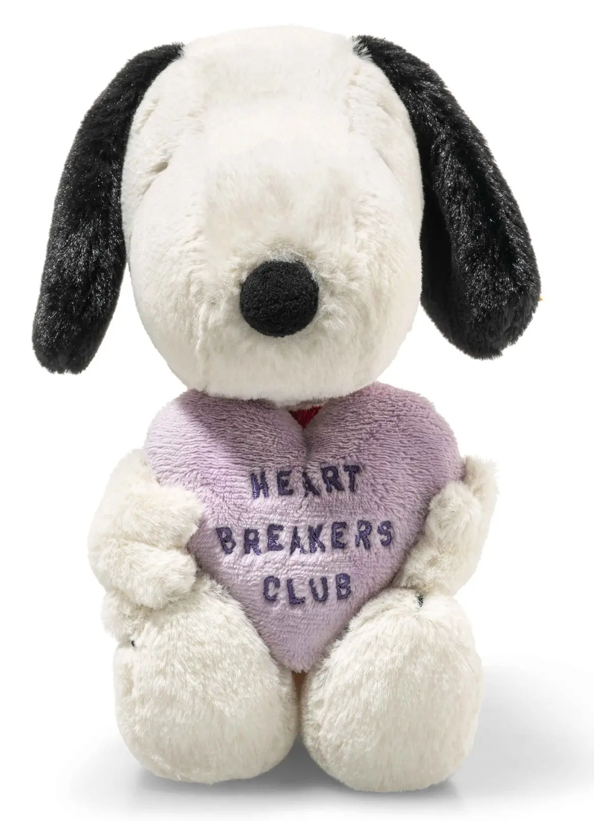 Cover: 4001505024450 | Steiff 024450 - Snoopy Heartbreakers Club, 22 cm, Plüsch-Hund aus...