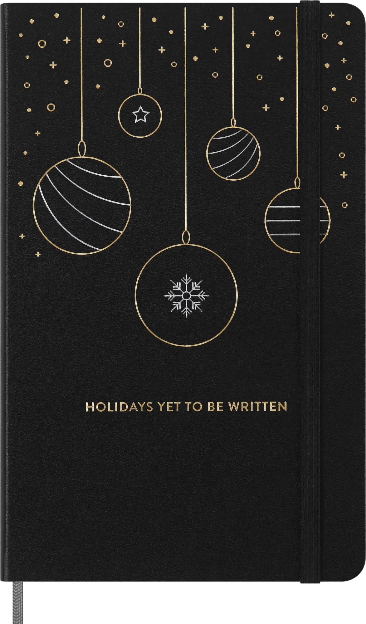 Cover: 8056999274450 | Moleskine Holiday Notizbuch, L/A5, Liniert, fester Einband, Schwarz