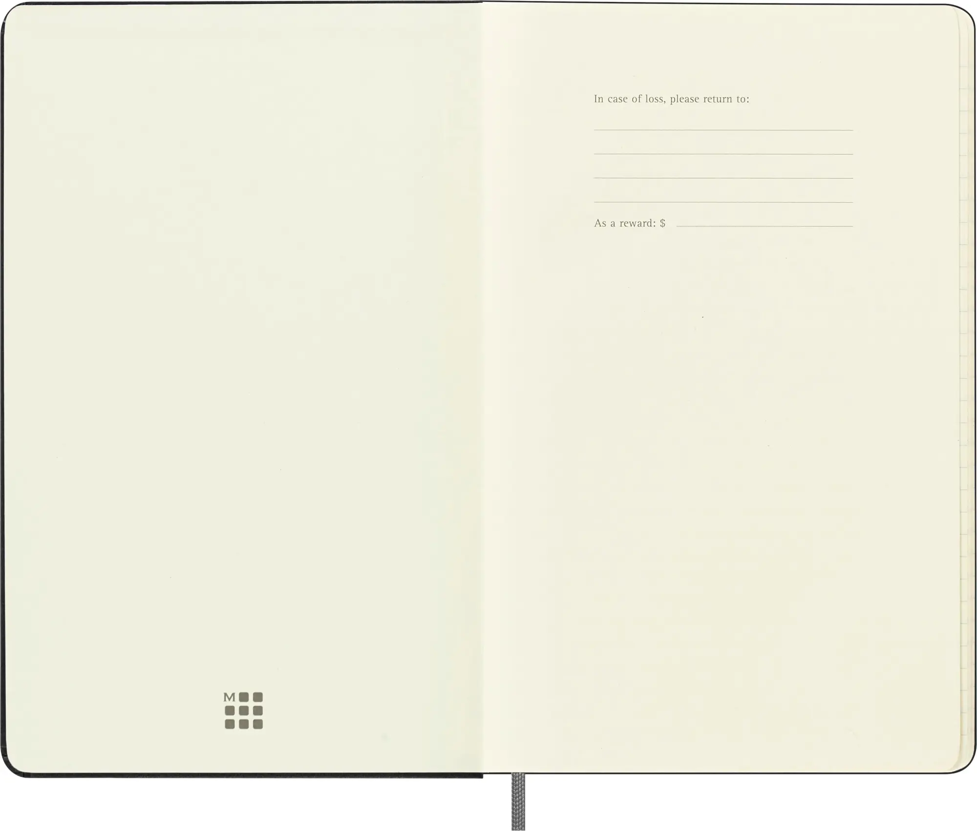 Bild: 8056999274450 | Moleskine Holiday Notizbuch, L/A5, Liniert, fester Einband, Schwarz
