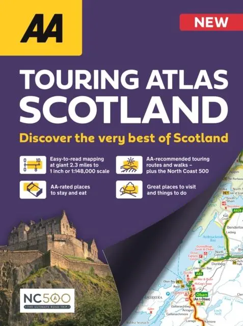 Cover: 9780749584450 | AA Touring Atlas Scotland | Taschenbuch | Englisch | 2025