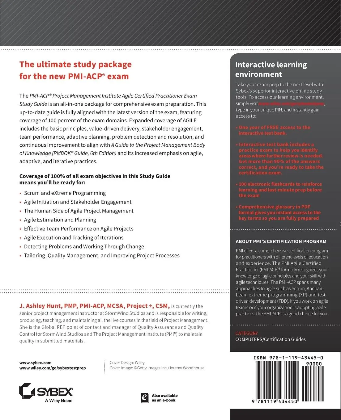 Rückseite: 9781119434450 | Pmi-Acp Project Management Institute Agile Certified Practitioner...