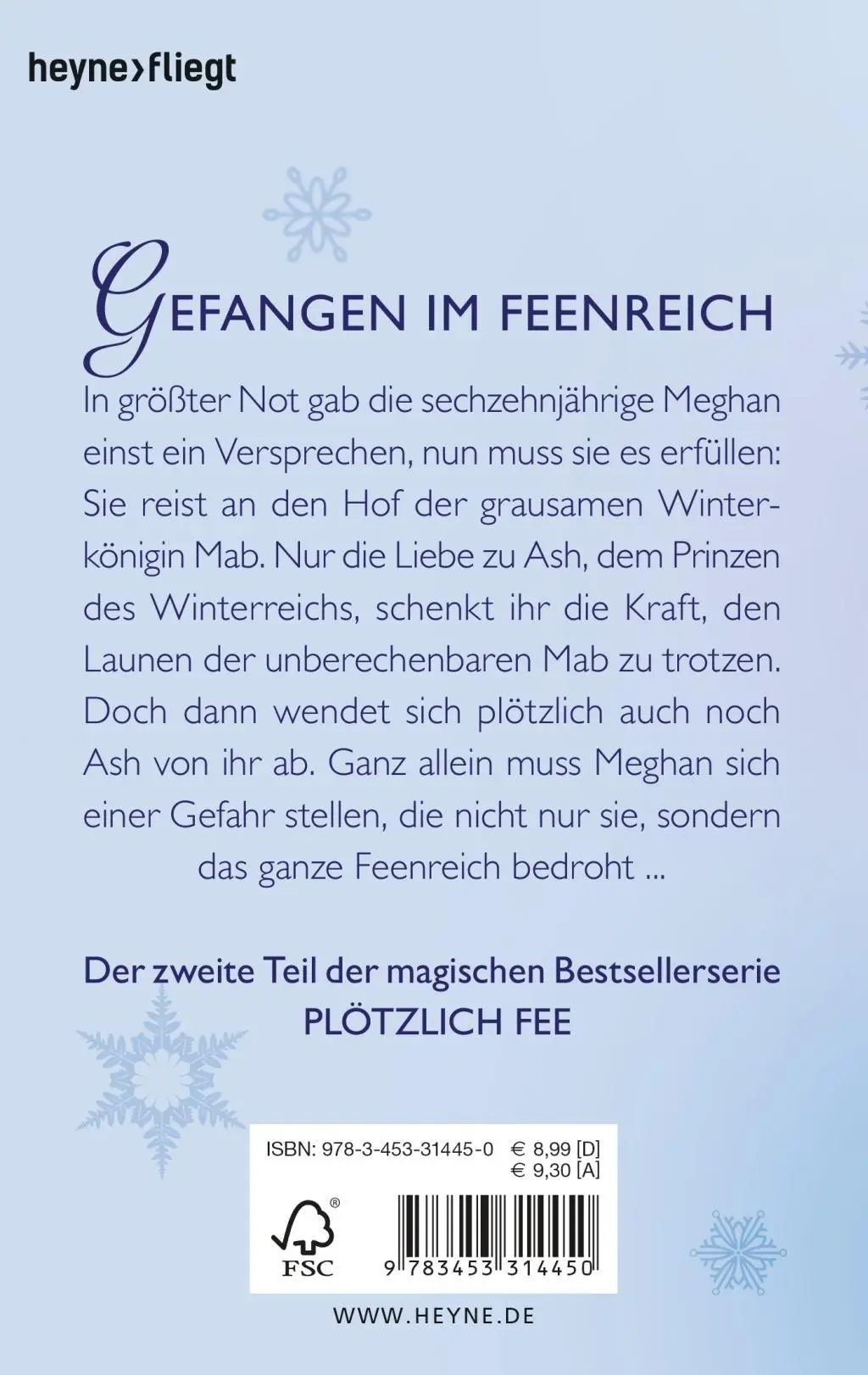 Bild: 9783453314450 | Plötzlich Fee 02. Winternacht | Roman | Julie Kagawa | Taschenbuch