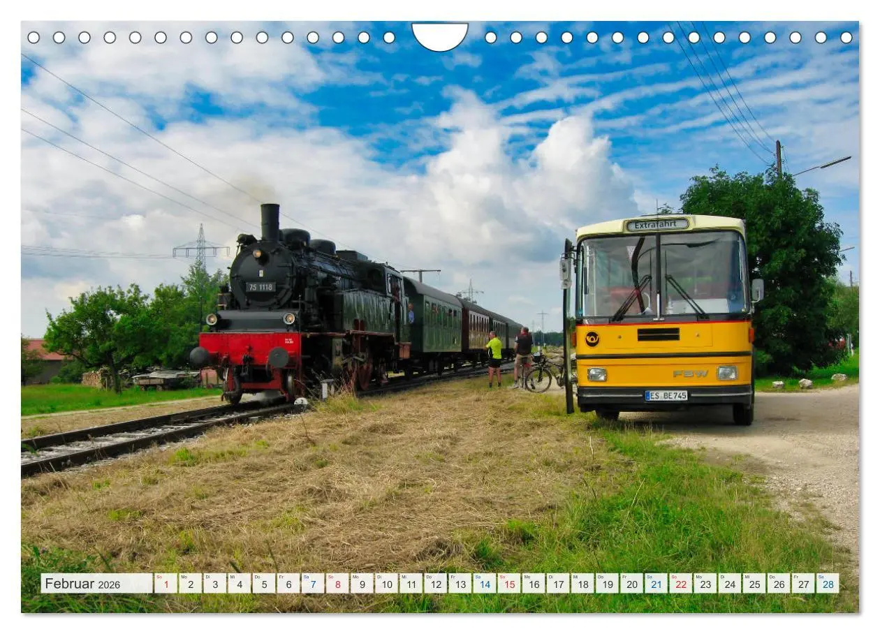 Bild: 9783457374450 | Historische und moderne Busse (Wandkalender 2026 DIN A4 quer),...