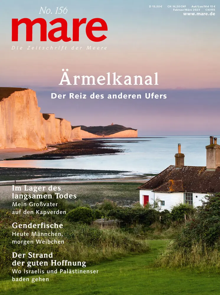 Cover: 9783866484450 | mare - Die Zeitschrift der Meere / No. 156 / Ärmelkanal | Gelpke