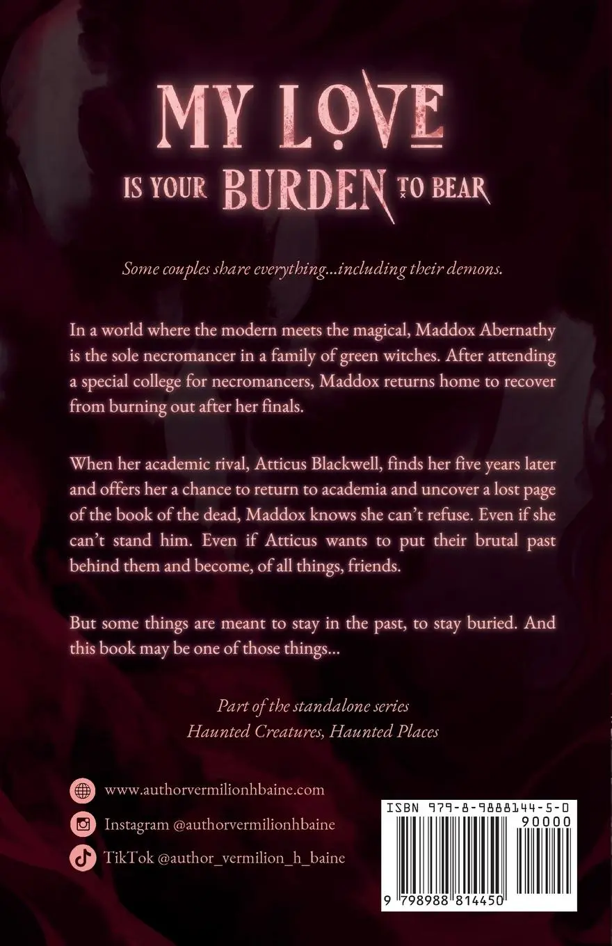Rückseite: 9798988814450 | The Academy of the Dead | Vermilion H Baine | Taschenbuch | Englisch