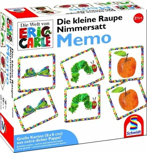 Cover: 4001504404550 | Die kleine Raupe Nimmersatt - Memo | Eric Carle | Spiel | Brettspiel Cover: 4001504404550 | Die kleine Raupe Nimmersatt - Memo | Eric Carle | Spiel | Brettspiel