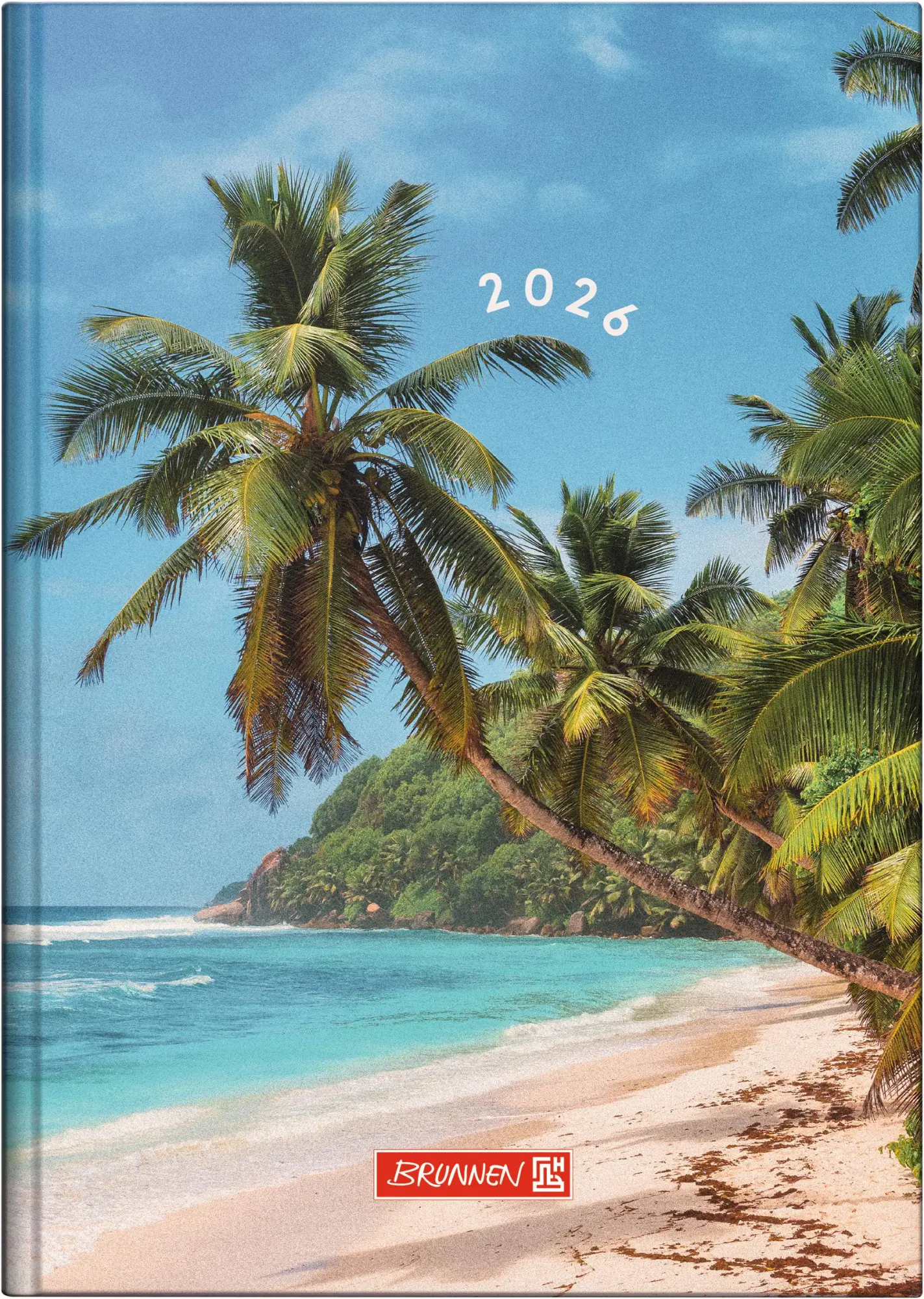 Cover: 4061947144550 | BRUNNEN 1079515036 Buchkalender Mod. 795 2026 "Beach" A5, Papier