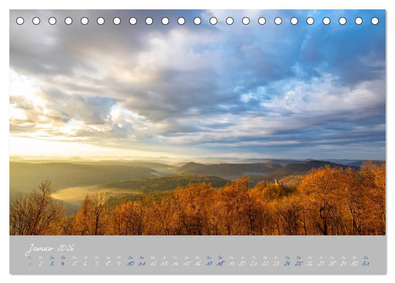 Bild: 9783457674550 | Ausflüge in der Heimat - Die Pfalz (Tischkalender 2026 DIN A5...