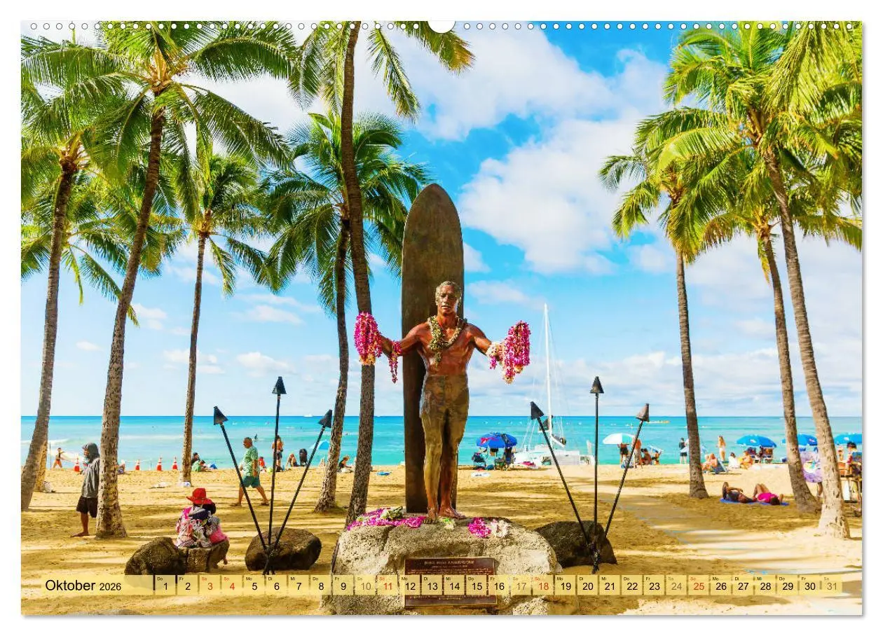 Bild: 9783457744550 | O'ahu - Eine Reise in das Herz von Hawaii (Wandkalender 2026 DIN A2...