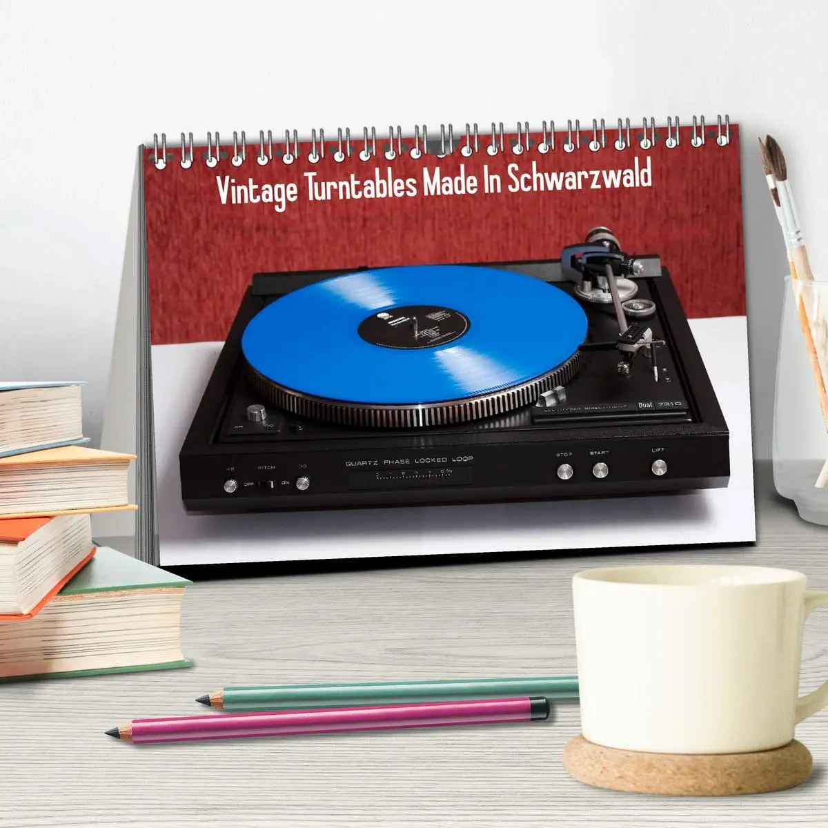 Bild: 9783516214550 | Vintage Turntables Made In Schwarzwald (Tischkalender 2026 DIN A5...